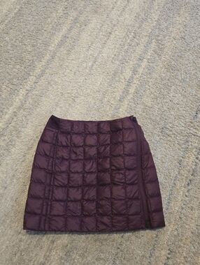 The North Face Thermoball Eco Skirt Women's Small S Purple Quilted Puffer Insula